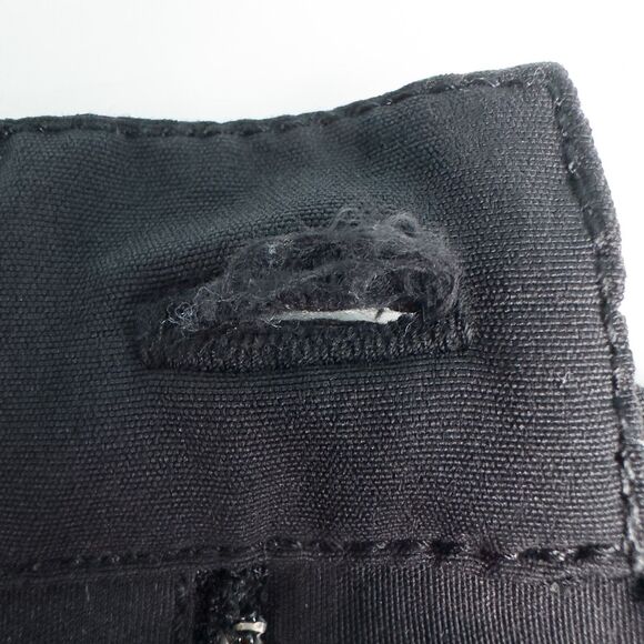 Eddie Bauer Sport Nylon Midi Skirt Womens 4 Black Cargo Modest Athletic Gorpcore - Picture 9 of 16